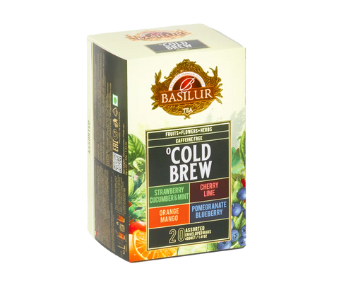 Cold Brew Assorted - 4 Flavours - 20 Enveloped Tea Bags