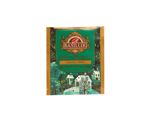 Assorted Fruit Infusions - Christmas Flavors - Hot Apple - 20 Enveloped Tea Bags