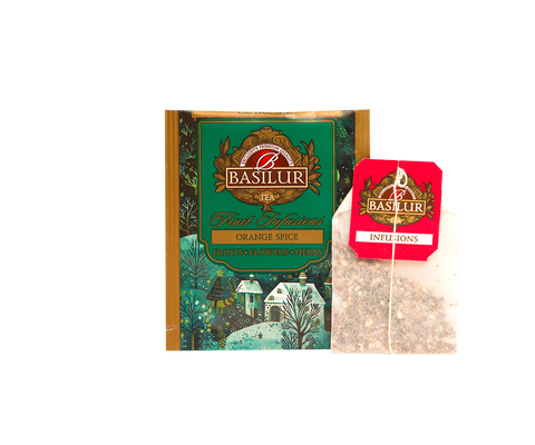 Assorted Fruit Infusions - Christmas Flavors - Hot Apple - 20 Enveloped Tea Bags