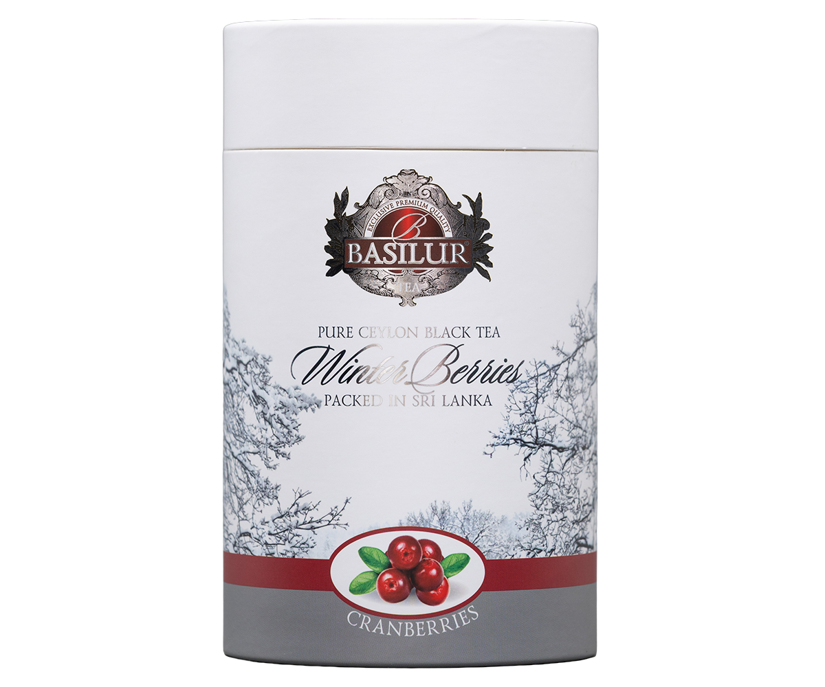 Basilur Winter Berries - Cranberries - 75g Ceylon Black tea