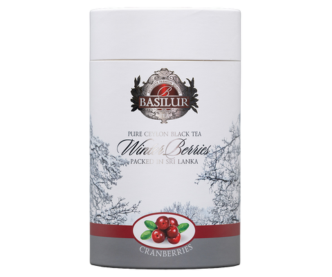 Basilur Winter Berries - Cranberries - 75g Ceylon Black tea