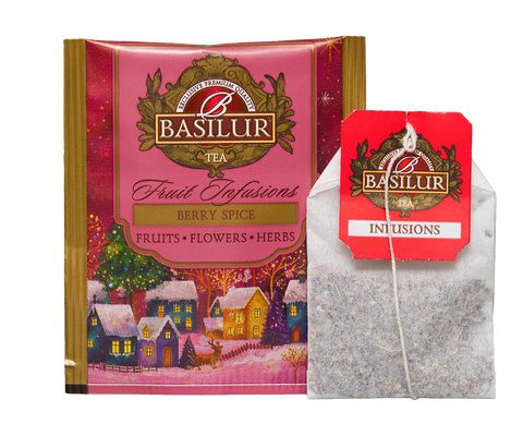 Fruit Infusions - Berry Spice - 20 Enveloped Tea Bags