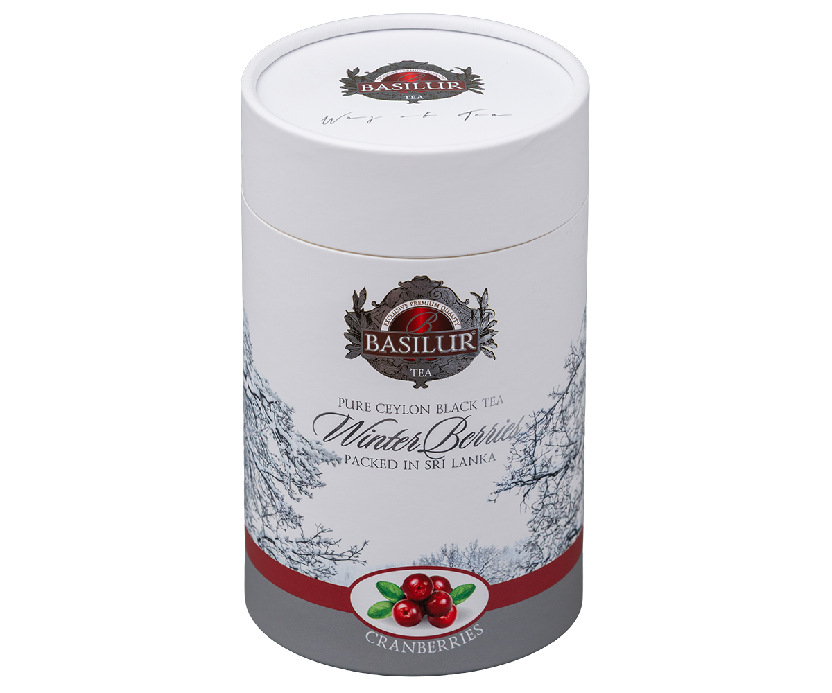 Basilur Winter Berries - Cranberries - 75g Ceylon Black tea