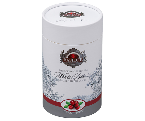 Basilur Winter Berries - Cranberries - 75g Ceylon Black tea