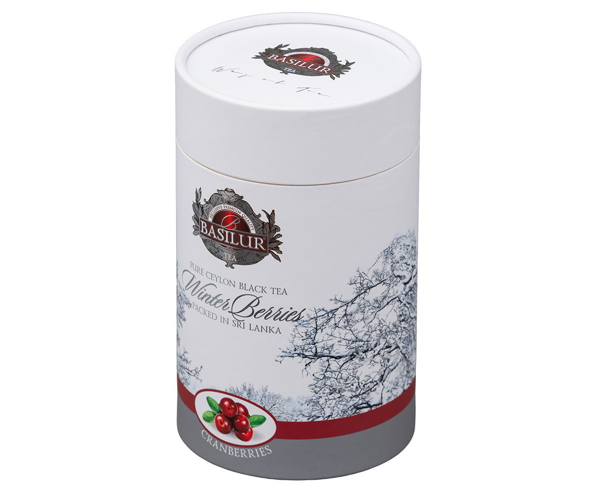 Basilur Winter Berries - Cranberries - 75g Ceylon Black tea