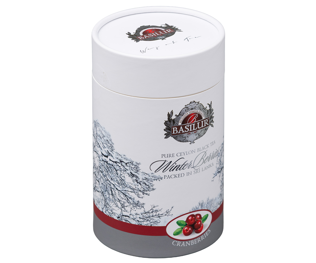 Basilur Winter Berries - Cranberries - 75g Ceylon Black tea