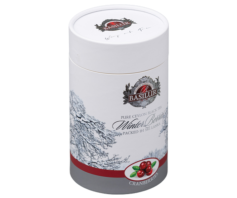 Basilur Winter Berries - Cranberries - 75g Ceylon Black tea