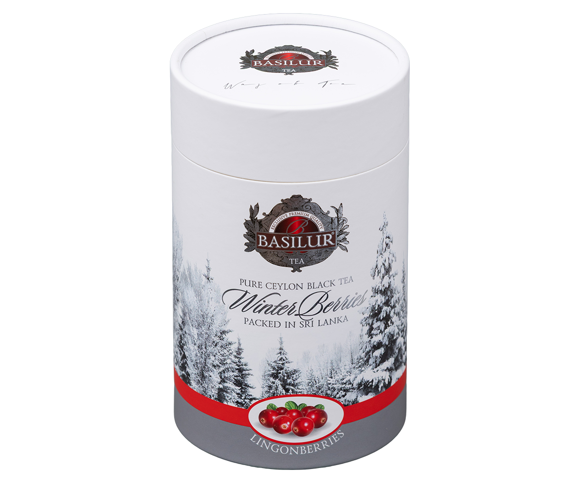 Basilur Winter Berries - Lingonberries - 75g Ceylon Black tea