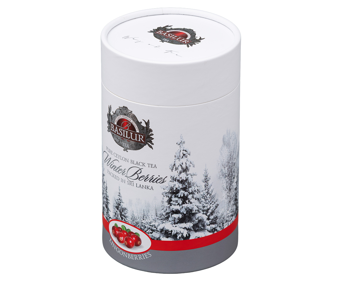 Basilur Winter Berries - Lingonberries - 75g Ceylon Black tea