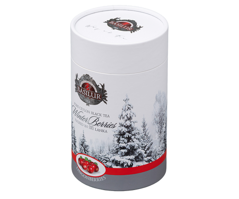 Basilur Winter Berries - Lingonberries - 75g Ceylon Black tea