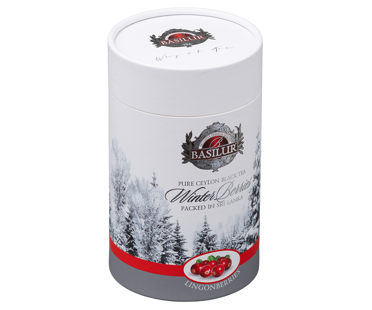 Basilur Winter Berries - Lingonberries - 75g Ceylon Black tea