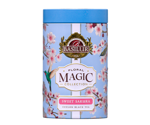 Basilur Floral Magic- Sweet Sakura - 75g Loose Leaf Tin