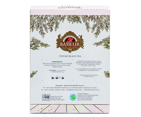 Basilur Zesty Twist - 75g Loose Leaf Black Tea