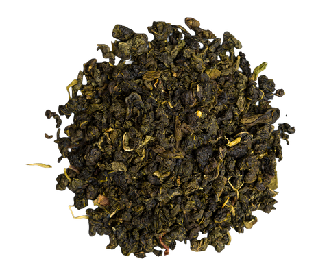 Basilur Sweet Orchard Peach & ElderFlower - 75g Loose Leaf Green Tea