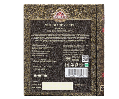 The Island Of Tea - Special Tea Book