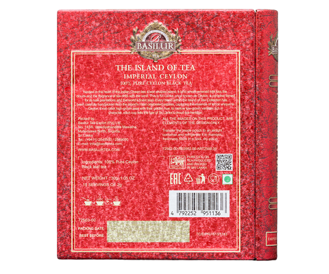 Ismael Tea The Island Of Tea - Imperial Tea Book – Basilur Tea