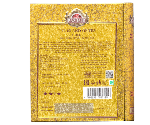 The Island Of Tea - Gold Tea Book