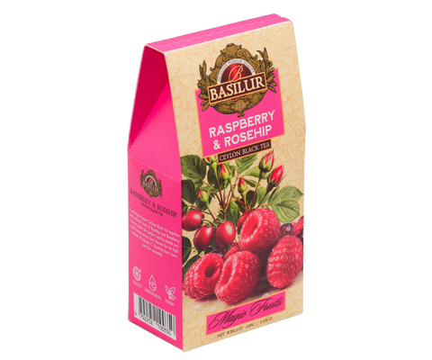 Magic Fruits Raspberry & Rosehip Tea - 25 Enveloped Tea Bags
