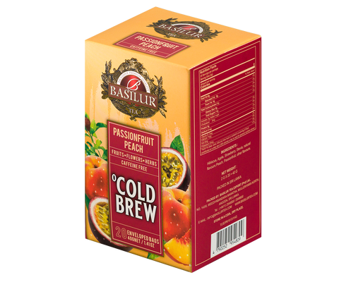 Cold Brew - Passionfruit Peach - 20 Enveloped Tea Bags
