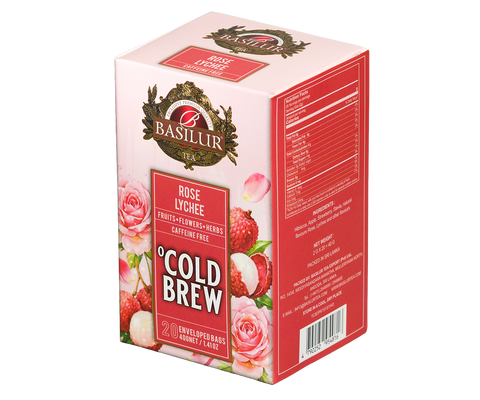 Cold Brew - Rose Lychee - 20 Enveloped Tea Bags