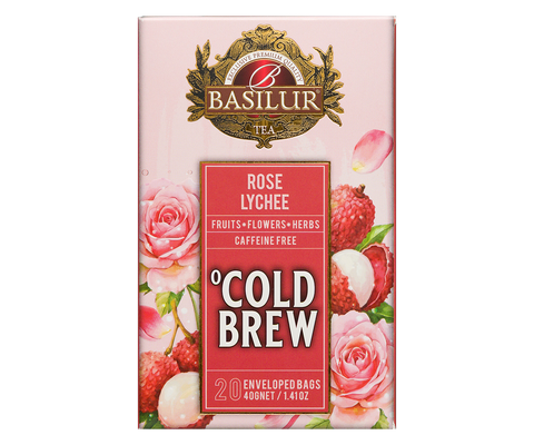 Cold Brew - Rose Lychee - 20 Enveloped Tea Bags