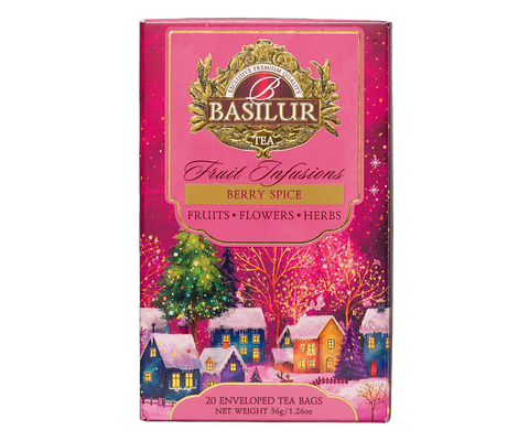 Fruit Infusions - Berry Spice - 20 Enveloped Tea Bags