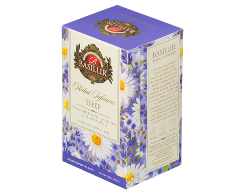 Basilur Sleep Herbal Tea - 20 Enveloped Tea Bags