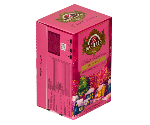 Fruit Infusions - Berry Spice - 20 Enveloped Tea Bags