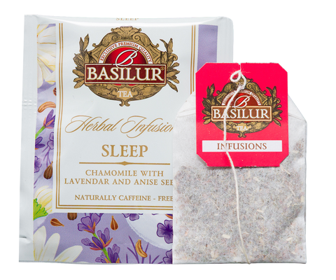 Basilur Sleep Herbal Tea - 20 Enveloped Tea Bags