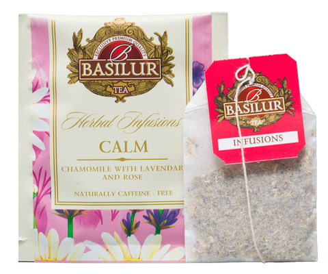 Basilur Calm Herbal Tea - 20 Enveloped Tea Bags