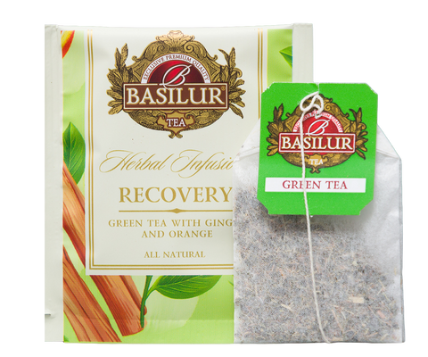 Basilur Recovery Herbal Tea - 20 Enveloped Tea Bags