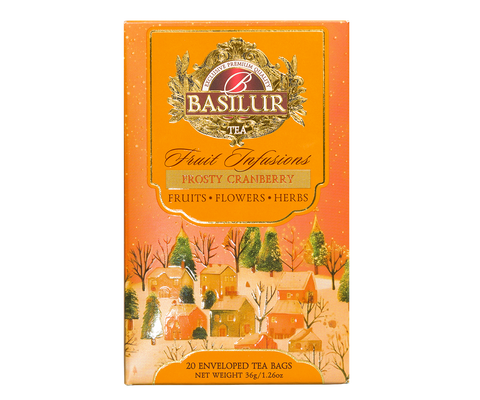 Fruit Infusions - Frosty Cranberry - 20 Enveloped Tea Bags