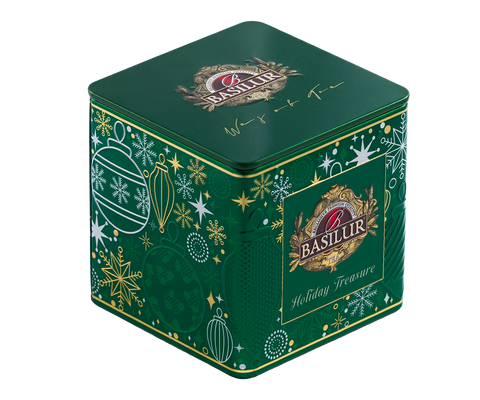 Holiday Treasure Tin Caddy - 75G Loose Leaf Black Tea