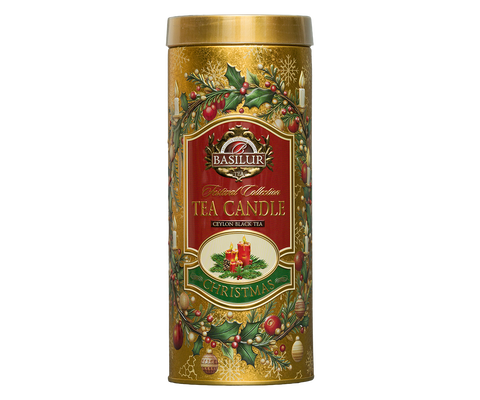 Christmas Tea Candle – Gold Edition- 75G Loose Leaf Black Tea