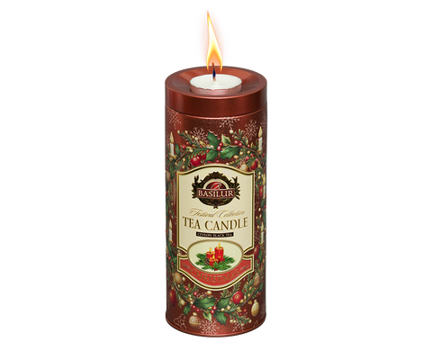 Christmas Tea Candle – Red Edition- 75G Loose Leaf Black Tea