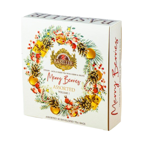 Merry Berries White - 40 Enveloped Teabags - 4 Flavours