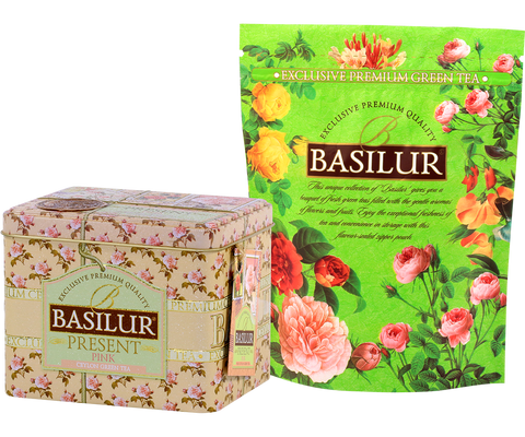 Present Pink - Floral Fruity Green Tea - 100g Loose Leaf Tea
