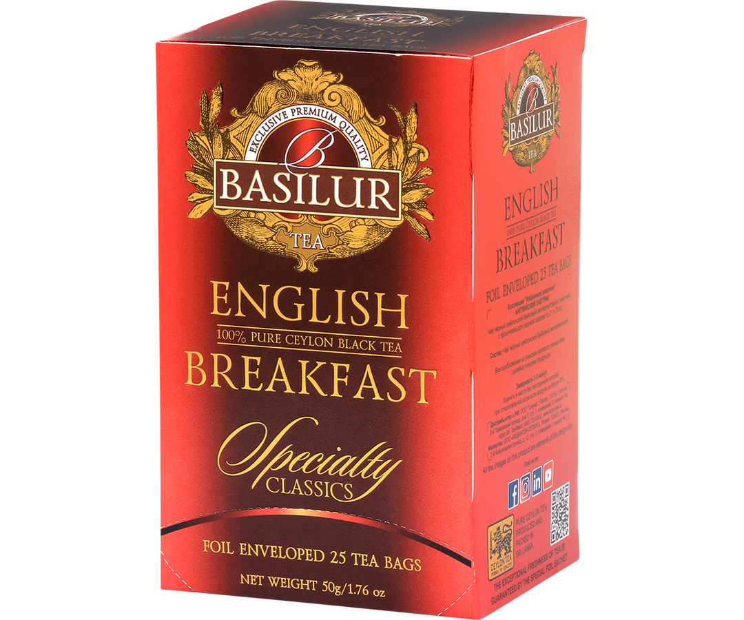 Basilur Tea - English Breakfast - 2g X 25 En