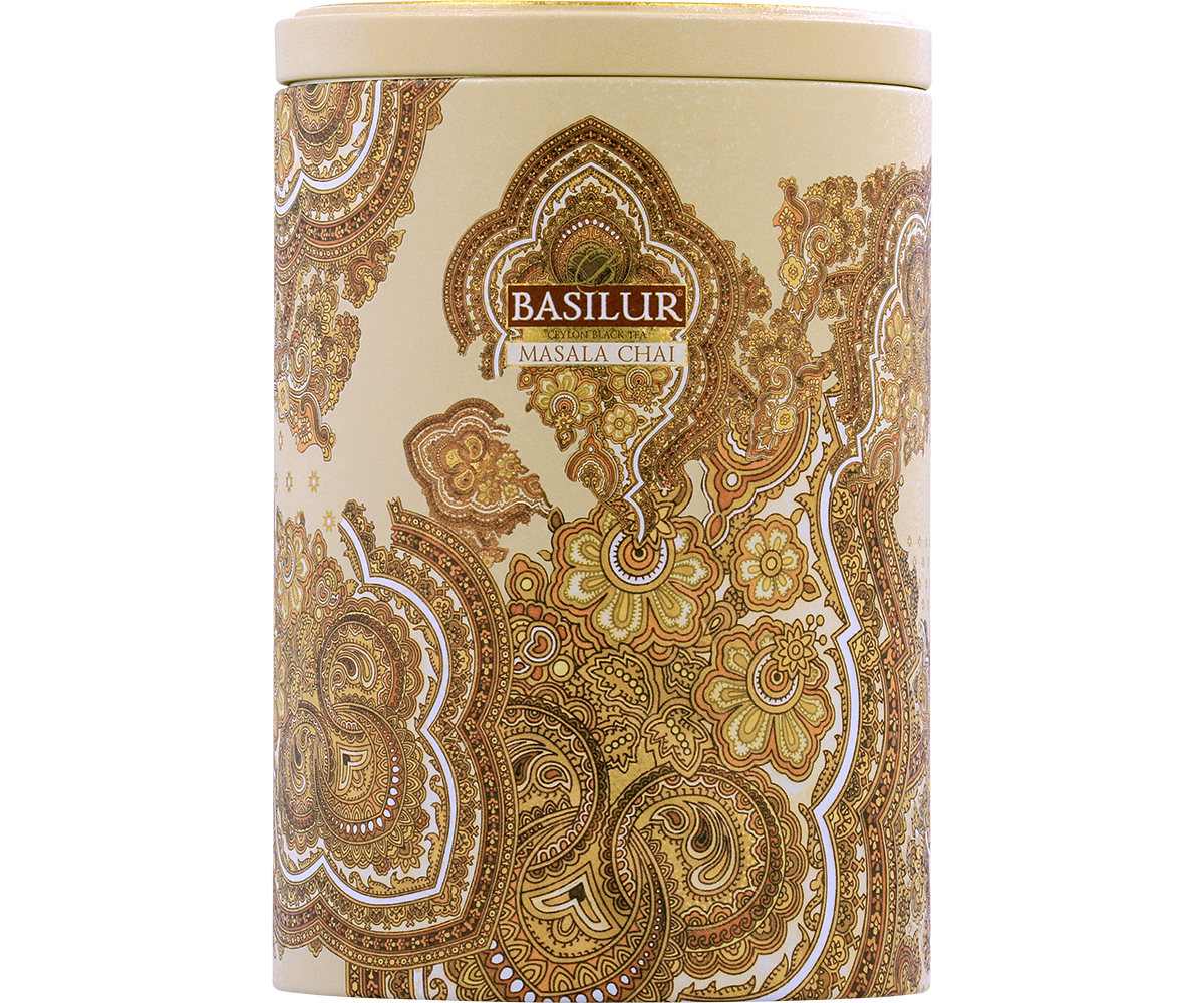 Basilur's Masala Chai Tin Caddy- 100g Loose Leaf