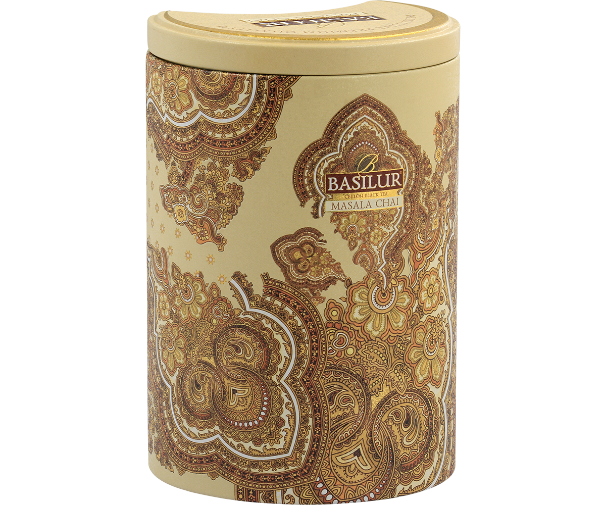 Basilur's Masala Chai Tin Caddy- 100g Loose Leaf