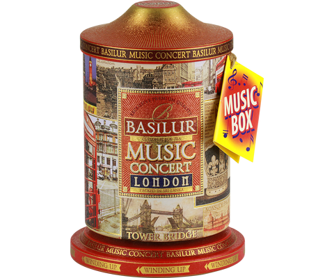 Music Concert Tin Caddy- London - 100g Loose Leaf Black Tea