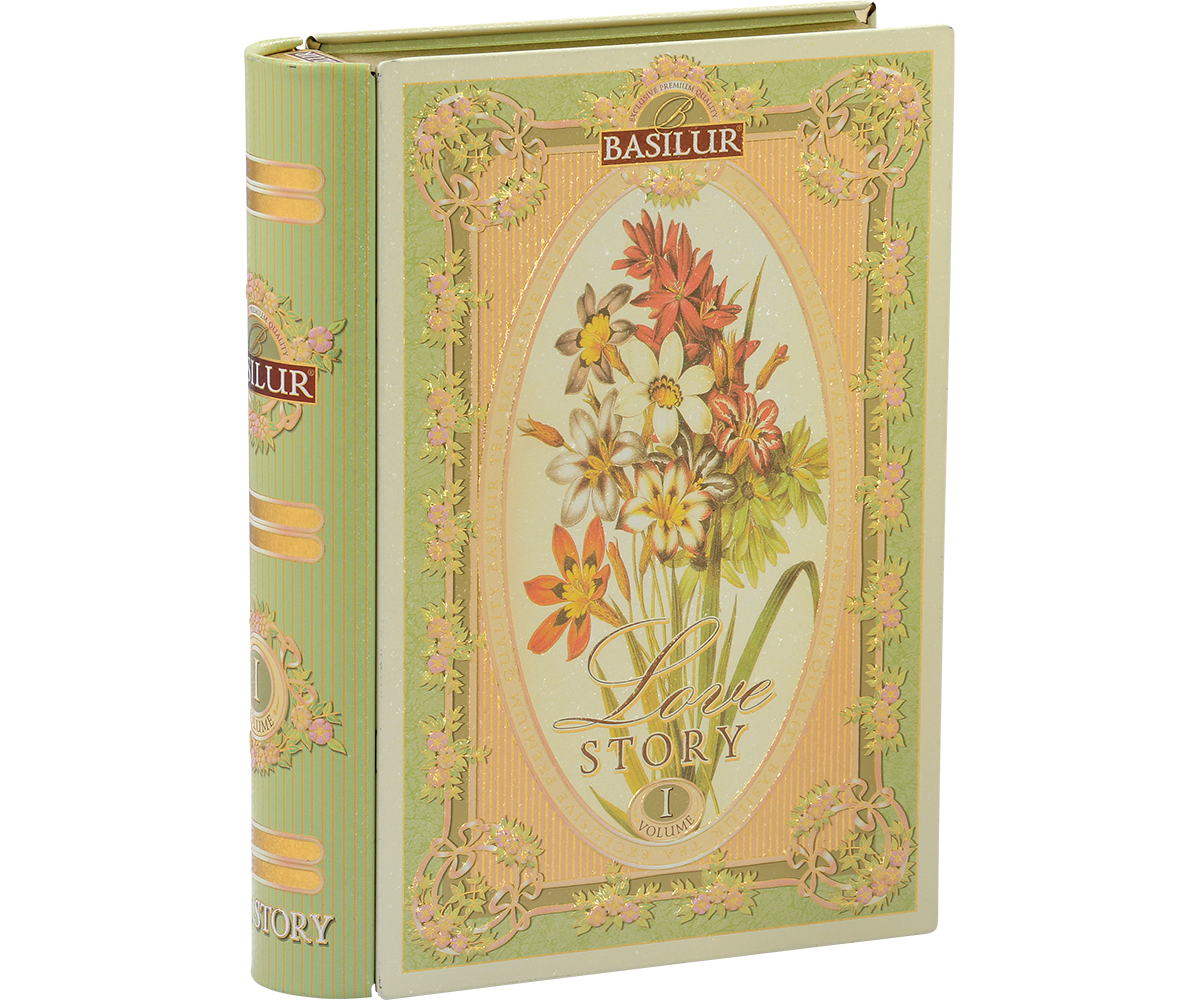 Love Story I - Tea Book - Floral Bergamot Ceylon Green Tea - 100g Loose Leaf