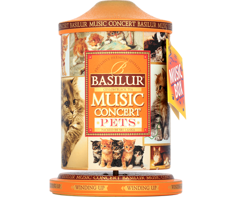 Basilur Music Concert Tin Caddy - Pets - 100g Loose Leaf