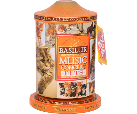 Basilur Music Concert Tin Caddy - Pets - 100g Loose Leaf