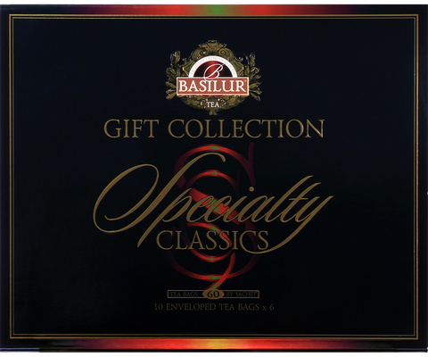 Specialty Classics Assortment - 60 Enveloped Tea Bags - 6 Flavours