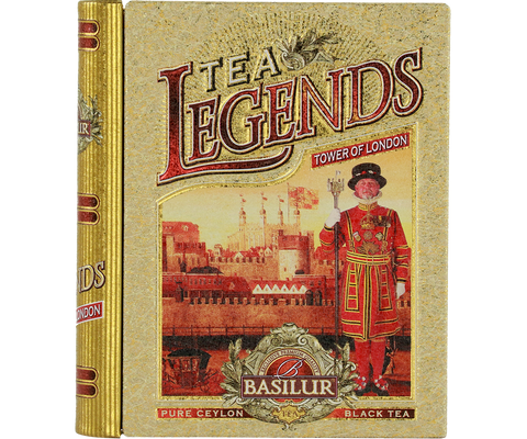 Tea Legends - Mini Tea Book - Tower Of London - Ceylon Black Tea - 5 Pyramid Tea Bags