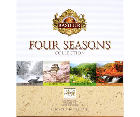 Four Seasons Assortment  - 40 Enveloped Tea Bags - 4 Flavours