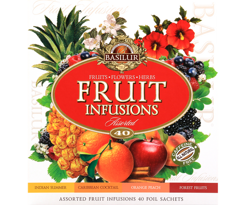 Assorted Fruit Infusions - 40 Envelopes