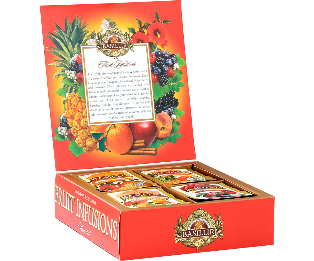 Assorted Fruit Infusions - 40 Envelopes