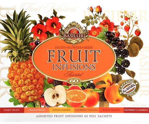 Assorted Fruit Infusions - 60 Envelopes